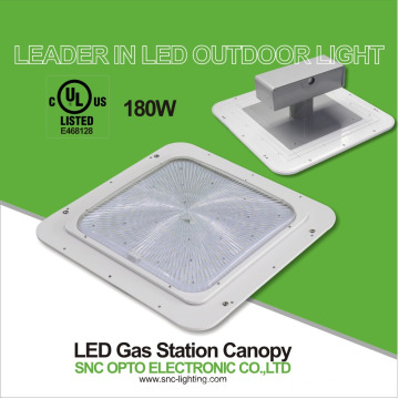 150w 180w 240w LED gas station canopy light 135LM/W with UL and 5 years warranty